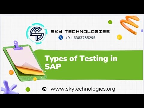 SAP Testing Process Must know things for all SAP Domain persons