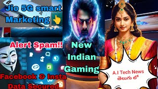 “Top 5 Tech Updates India | FB & Instagram Data Secure | New Games 🎮 #TechTalk”