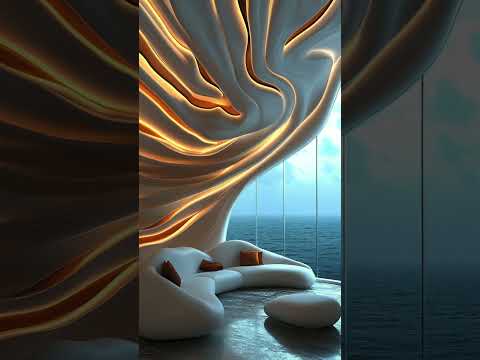 Futuristic Interior Design: A Parametric Vision for 2060 #parametricarchitecture