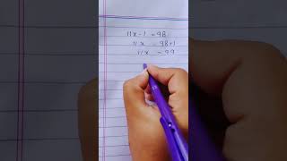 maths trick #maths #shorttrick #youtube #puzzle #mathstricks #viral #mathtrick #mathshortcut #puzzle