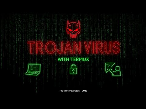 “How to Create a Trojan Virus 👾 in Termux | Ethical Hacking Tutorial demo 2025”