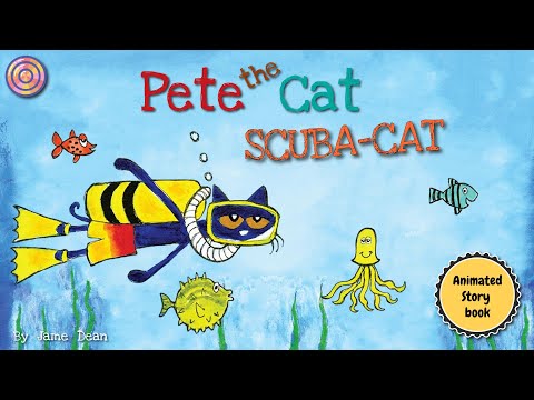 Pete the Cat Scuba-Cat | Animated Book  | Read aloud