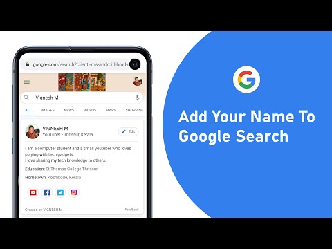 Make Yourself Visible on Google Search | "Add me to search" Google's new search feature