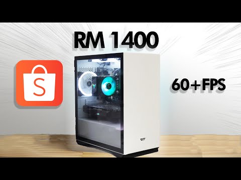 Aku Build PC RM1400 dari SHOPEE dan ini hasilnya!