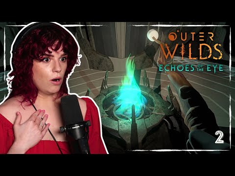 Let's Play Outer Wilds: Echoes of the Eye Blind 2 - A Vault and Green Fire?