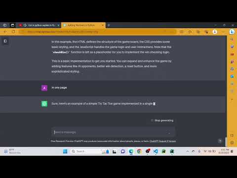 GPT made this website for me?? Prompt engineering