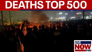 Iran protests: 500 dead as death toll likely to rise