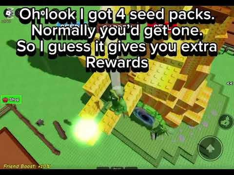 I got a golden beanstalk! Giveaway like sub drop your username to earn up to 1qa sheckles
