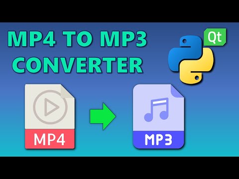 Mp4 to Mp3 Converter | Python GUI Application
