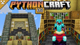 ENCHANTING MINI TOWER! | Pythoncraft (Minecraft Survival Let's Play) | Episode 8