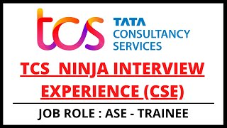 TCS Interview experience 1 | TCS Ninja interview experience | tcs nqt