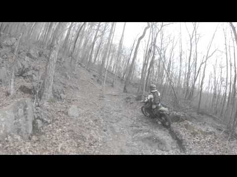 Mike & Tylers woods riding channel Part 4
