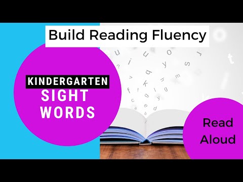 Kinder Dolch Sight Words Read Aloud