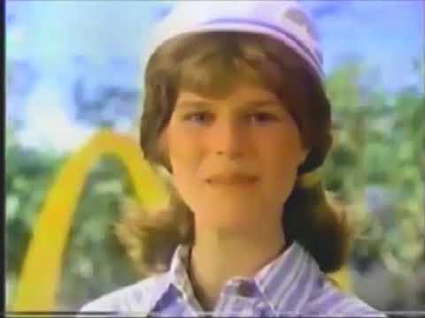 1983 McDonalds Commercial with Female Figure Skater