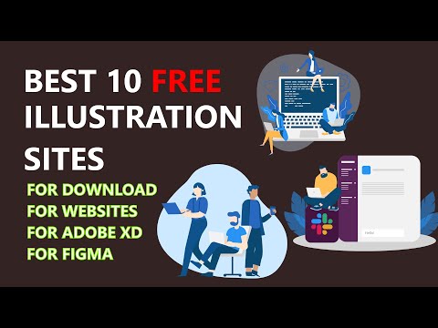 Free Illustration Download Sites Like Undraw for Websites | For Adobe XD/Figma | Animated 3d Royalty