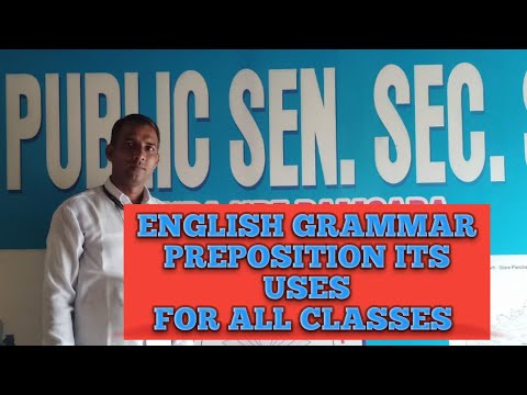 English Grammar ====Prepositions & it's uses#englishgrammar #preposition