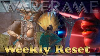 Warframe - Weekly Reset [4th January 2026]
