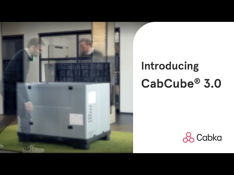 Introducing CabCube ® 3.0: The next-generation Foldable Large Container