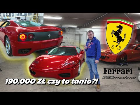 Ferrari 360 Modena | 190.000 ZŁ czy to tanio!? | cz.1