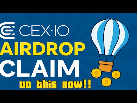CEX.IO USERS: Do this NOW Before You Can Claim CEX AIRDROP | VERY IMPORTANT!