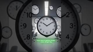 You don’t notice time slipping… until it’s gone #TimeIsMoney #StopWastingTime #DeveloperProductivity
