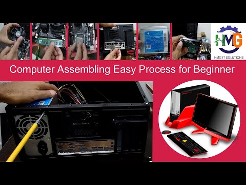 Desktop PC Assembling Step by Step in Hindi 2020, I used only screw driver for complete assembling