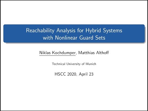 HSCC 2020 - Reachability Analysis for Hybrid Systems with Nonlinear Guard Sets