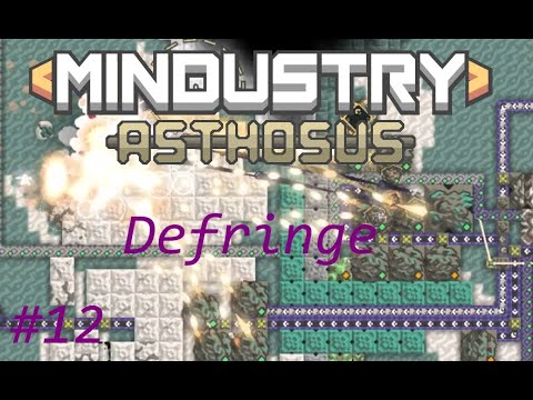 Winning defringe by baiting with dynamic walls | Mindustry Asthosus playthough (no commentary) #12