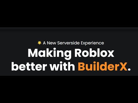 Roblox Exploiting | Builderx | Serverside