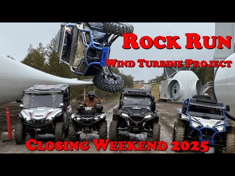 Wind Turbine Project Status AND A ROLLOVER - Yamaha Grizzly 700 | Wolverine x4 | Honda Talon