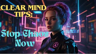 Clear Mind Tips: Stop Chaos Now - Overthinking Fix - Think Simply