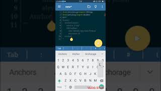 Mobile App in Python"In less than One Minute" : ) #mobileapp #python #shorts