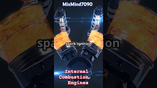 The Power of Internal Combustion Engines!.#InternalCombustionEngines# #Automotive #MixMind7090