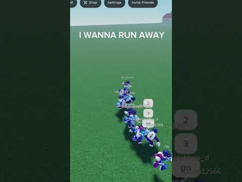 I WANNA RUN AWAY #iwannarunaway #reels #roblox #robloxmeme