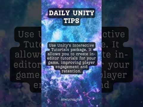 How to create interactive tutorials in unity? #FreeTutorials#UnityTips#UnityCommunity#GameDevTips