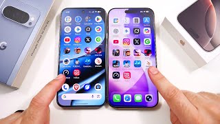 Pixel 10 Pro XL vs iPhone 16 Pro Max Speed Test
