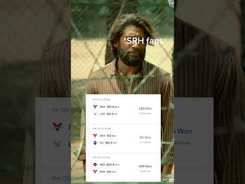 Sunrisers Hyderabad lost 3 matches in a row #shorts #ipl #ipl2025 #srh #cricket #youtubeshorts #kkr
