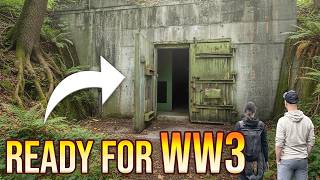 Exploring ABANDONED BUNKERS ready for WWIII