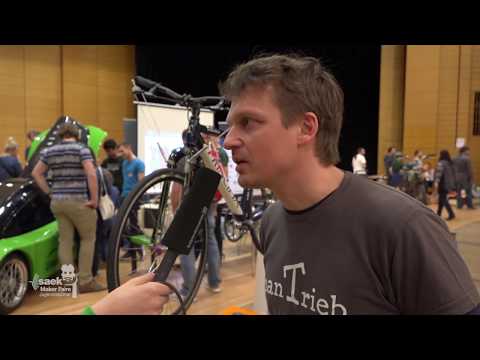 Verkehrsmittel der Zukunft - SAEK-Jugendreporter auf der Maker Faire Chemnitz 2019