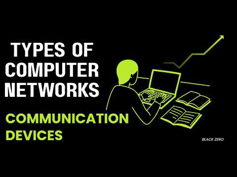 Types Of Computer Networks | Communication Devices | Class For Beginners
