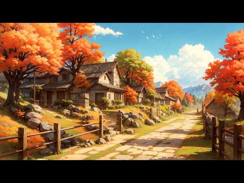 Rustic Autumn Pathway ⛰️ Lofi Hip Hop/ Chill Beats [ chill / relax / study / work ]