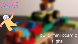 I build the mini lego cosmic figth with lego classic elements #shorts