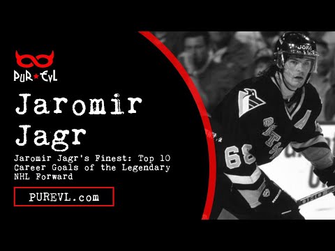 "Jaromir Jagr's Finest: Top 10 Career Goals of the Legendary NHL Forward!"