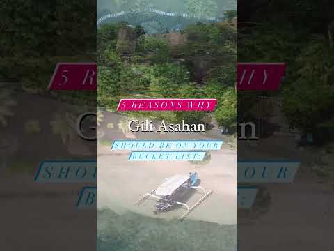 Here's why Gili Asahan Should Be on Your Bucket List (5 reasons) 🐙 #shorts