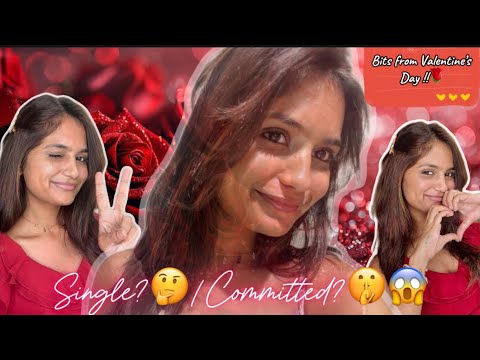 Is Nishu Single or Committed?? 🤔 || Date vlog || Valentine’s Day ❤️🌹