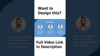 Professional Team Page Design in PowerPoint