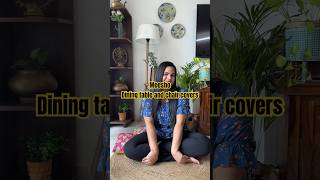 #meeshofinds Dining table and chair covers #viral #homedecoration #youtube #shorts