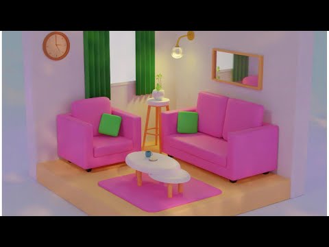 Modeling a Low poly Room Part 1