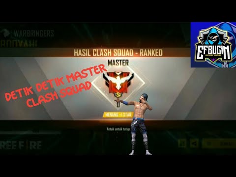 Detik-detik master di rank clash squad-free fire battleground