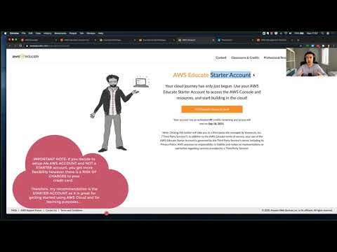 Getting started with AWS Educate